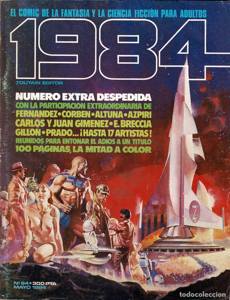 C&oacute;mics: 1984 N&ordm; 64. N&uacute;mero extra despedida