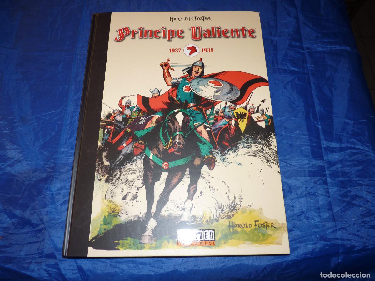 C&oacute;mics: Pr&iacute;ncipe Valiente 1937 1938 OREFSLL