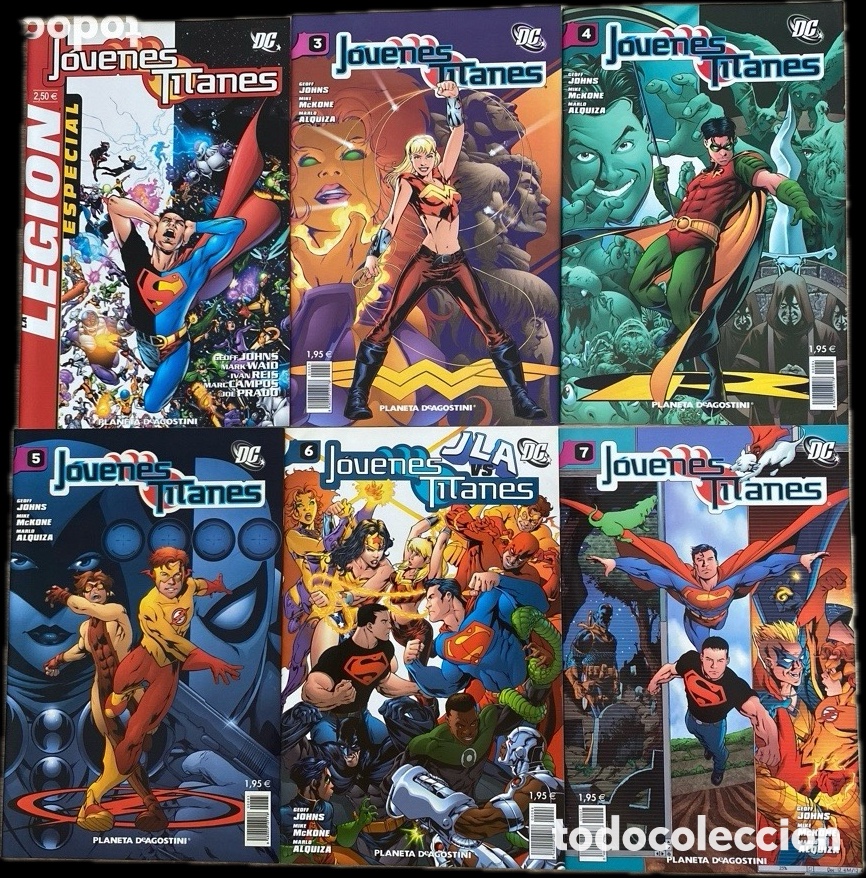 C&oacute;mics: J&oacute;venes Titanes 3-16 + ESPECIAL (2005-2007) DC Planeta &ndash; Geoff Johns &ndash; Teen Titans