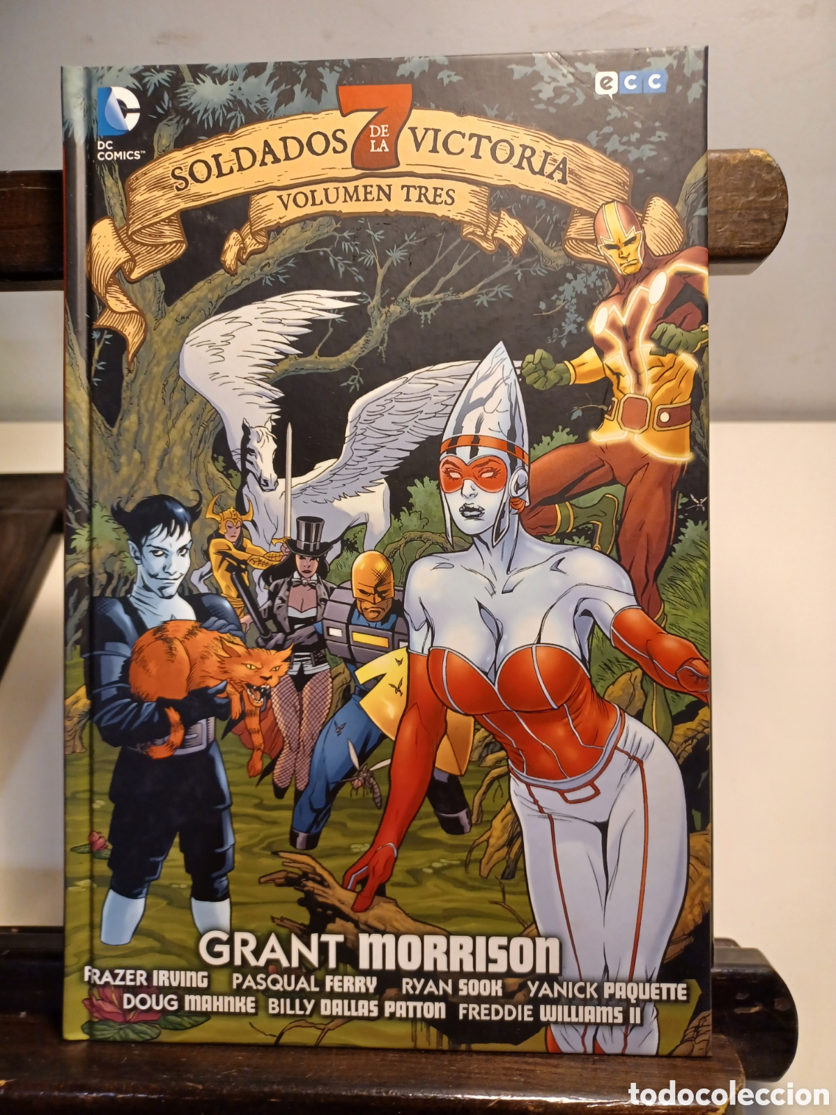 C&oacute;mics: Los siete 7 soldados de la victoria. Volumen 3/ Grant Morrison/ DC ECC/ Descatalogado/ NUEVO