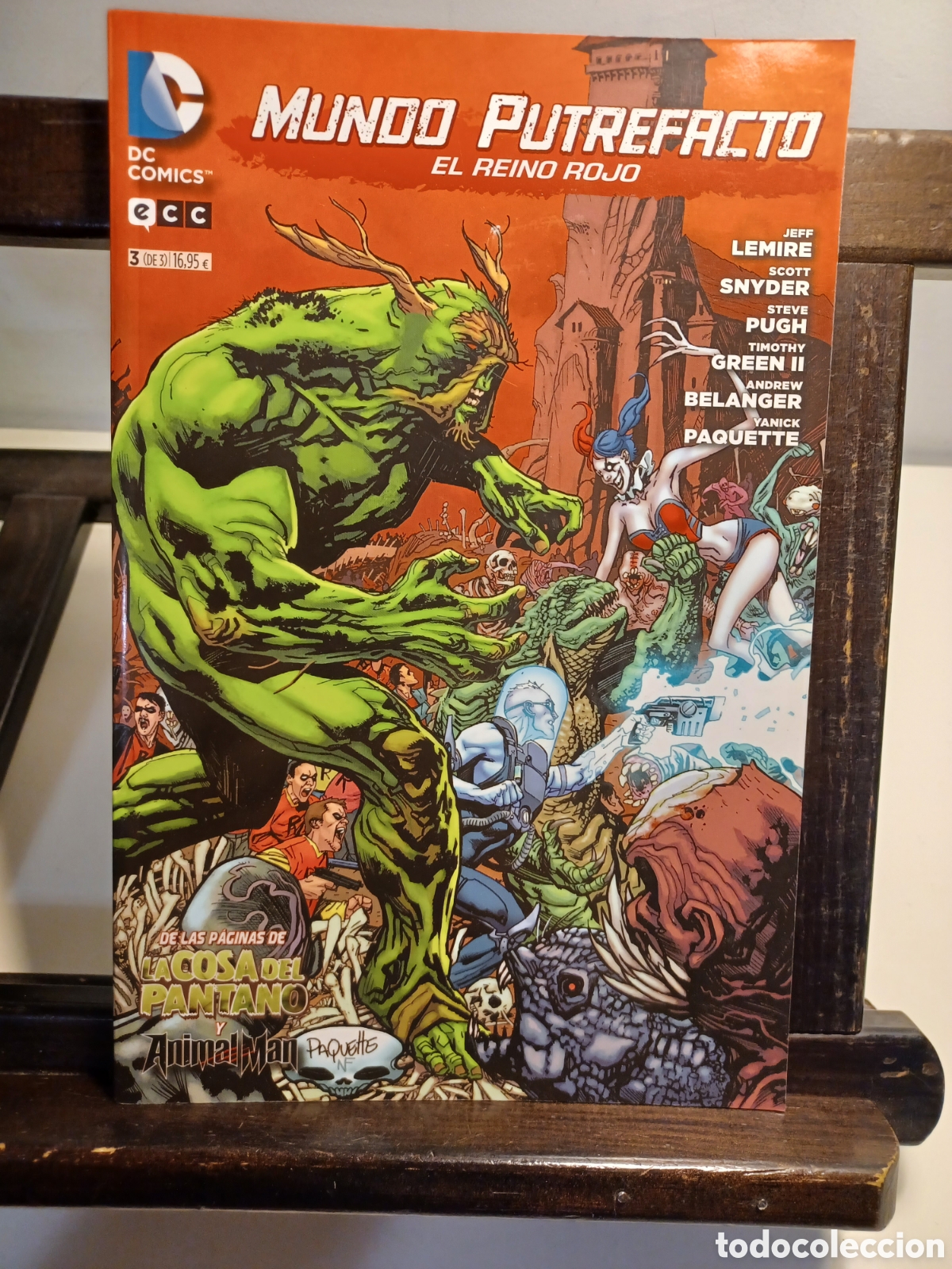 C&oacute;mics: Mundo putrefacto. El reino rojo/ DC ECC/ Descatalogado/ NUEVO A ESTRENAR