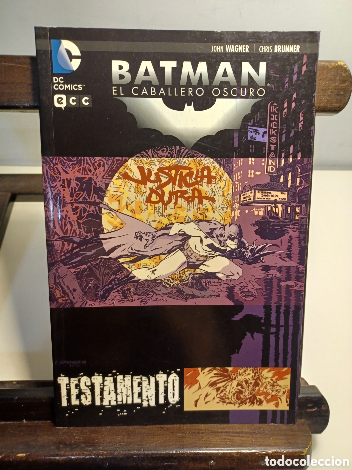 C&oacute;mics: Batman. El Caballero Oscuro. Testamento/ DC ECC/ Descatalogado/ Excelente estado