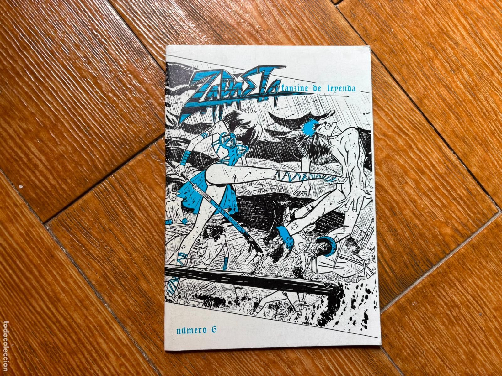 C&oacute;mics: ZAPASTA N&deg; 6 HIST&Oacute;RICO FANZINE ORIGINAL