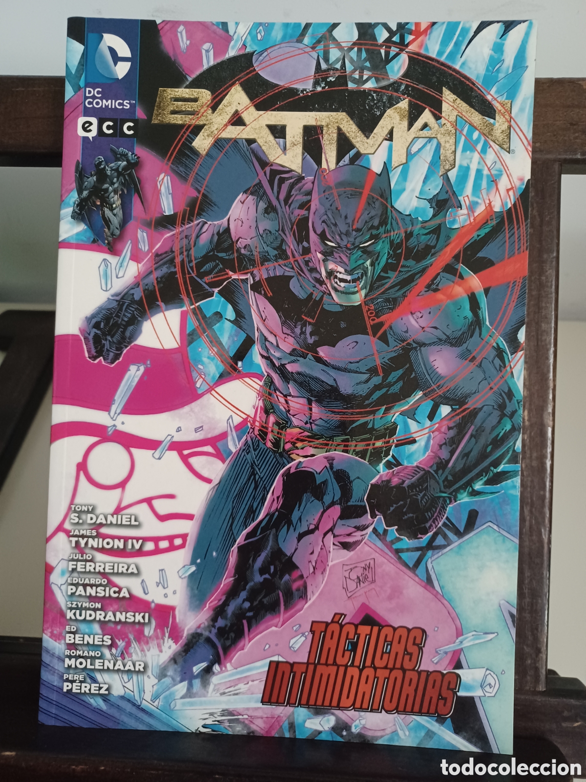 C&oacute;mics: Batman. T&aacute;cticas intimidatorias/ DC ECC/ Descatalogado/ NUEVO A ESTRENAR