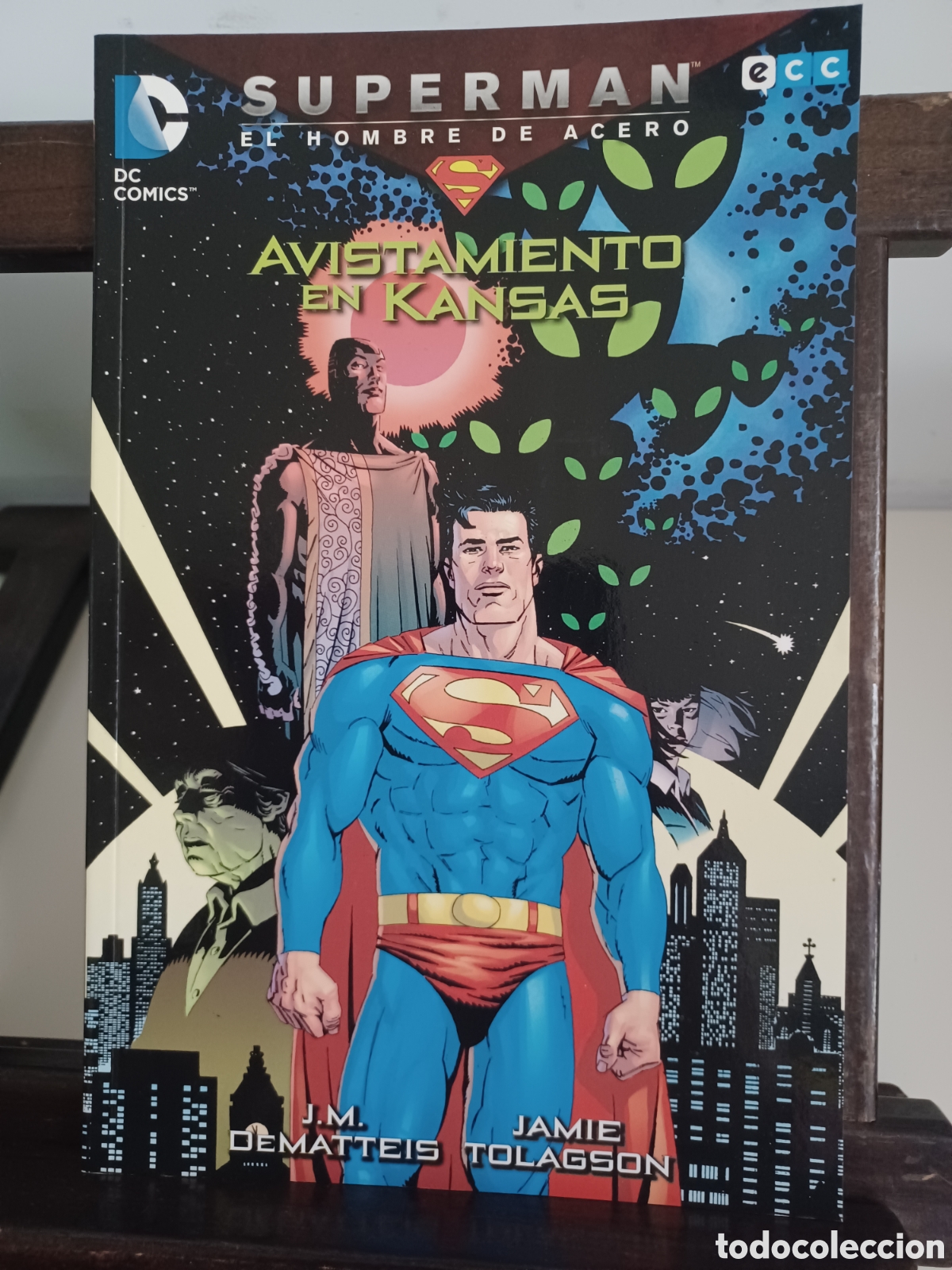 C&oacute;mics: Superman. Avistamiento en Kansas/ DC ECC/ Descatalogado/ NUEVO A ESTRENAR