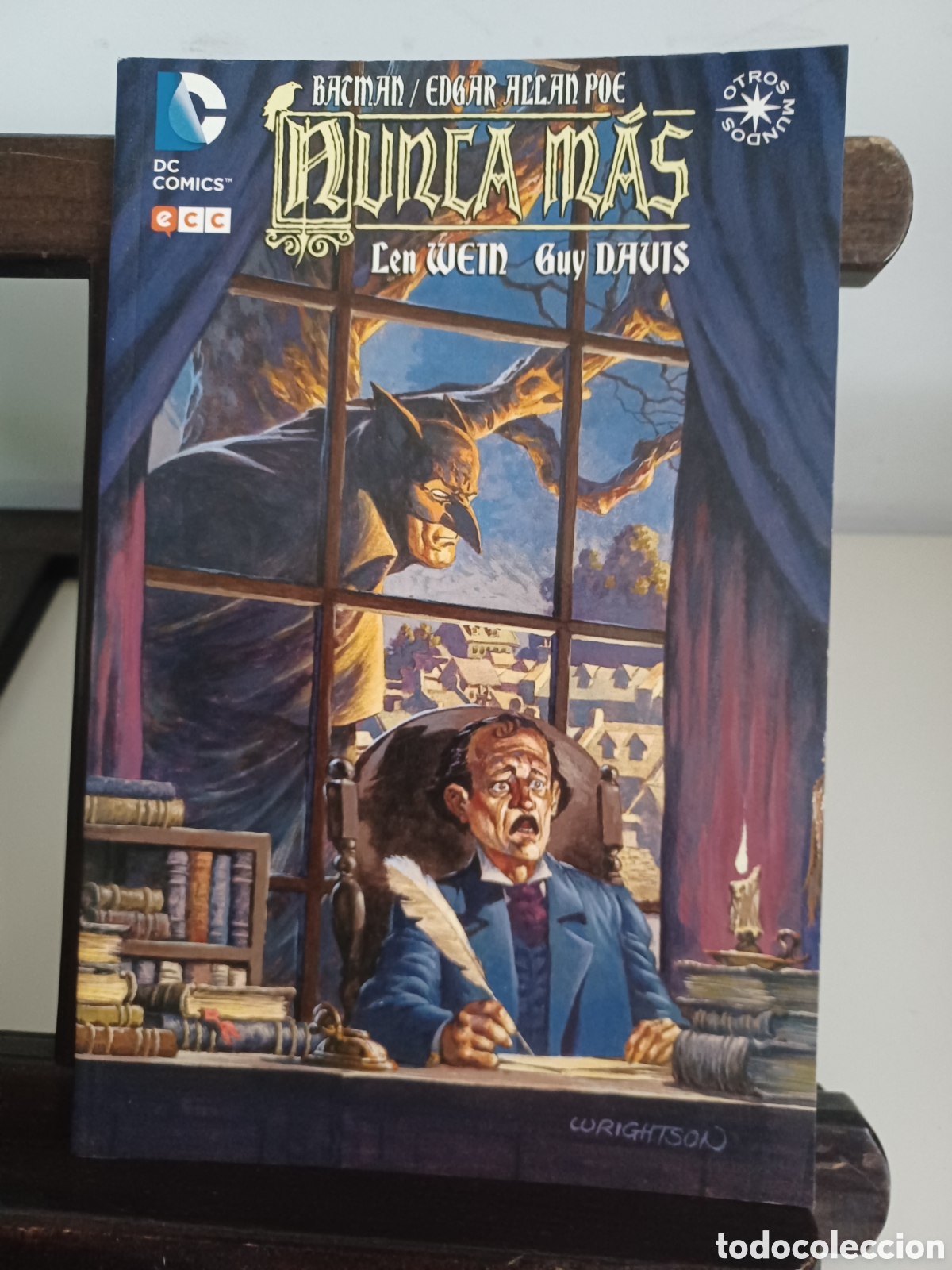 C&oacute;mics: Batman & Edgar Alan Poe. Nunca m&aacute;s/ DC ECC/ Descatalogado/ Excelente estado