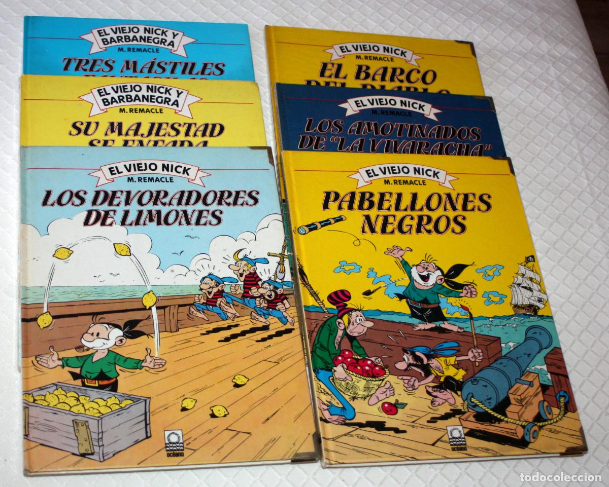 C&oacute;mics: EL VIEJO NICK (editorial OCEANO): LOS SEIS TOMOS ( muy dif&iacute;cil)