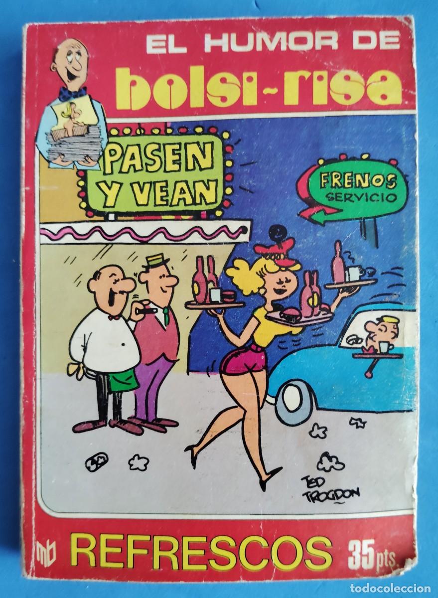 C&oacute;mics: BOLSI RISA. CHISTES ADULTOS. NUMERO 2- 1976. ENVIO INCLUIDO EN EL PRECIO.