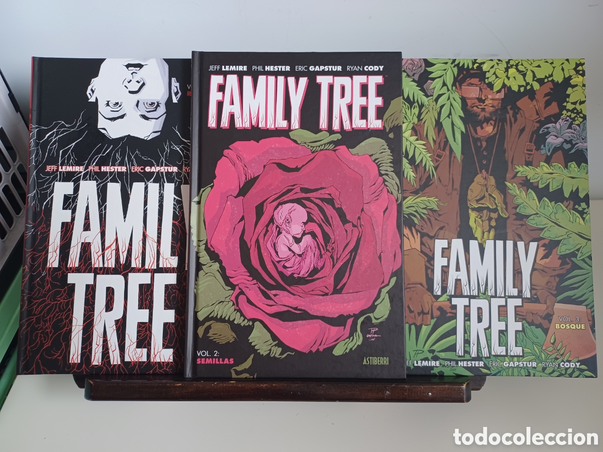 C&oacute;mics: Family Tree/ Jeff Lemire/ Completa 3 vol&uacute;menes/ Astiberri/ A ESTRENAR