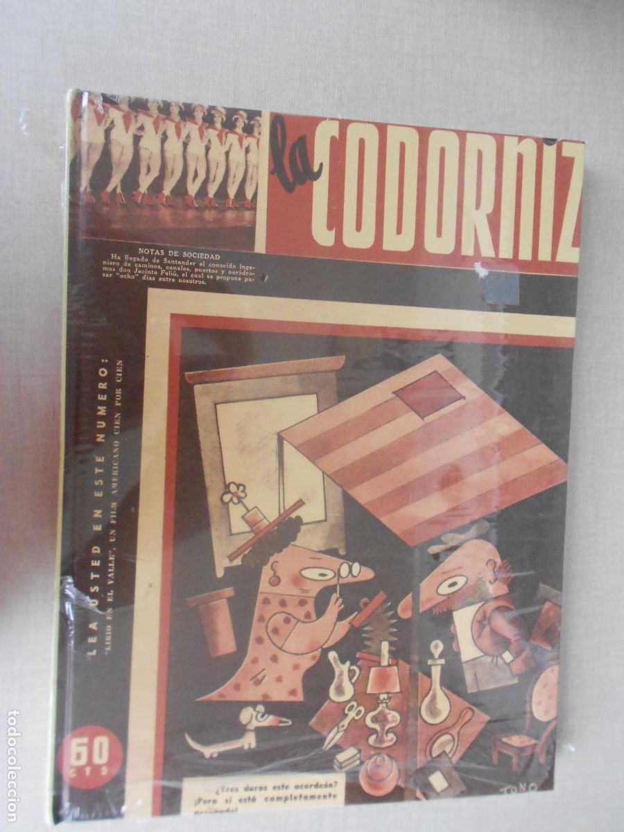 C&oacute;mics: LA CODORNIZ - VOLUMEN 3 - Aqualarga, 2001. Humor gr&aacute;fico. Edici&oacute;n facsimilar- TAPAS DURAS - PRECINTA