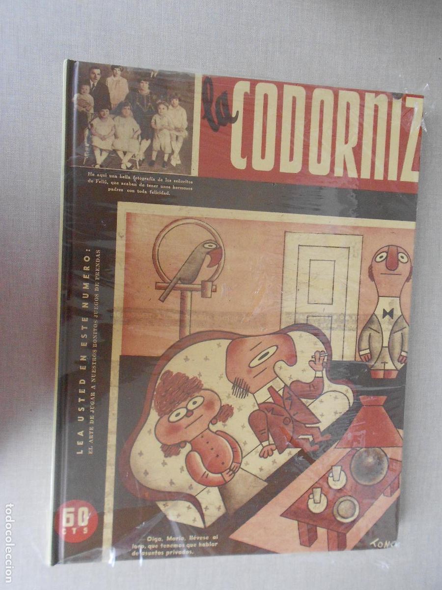 C&oacute;mics: LA CODORNIZ - VOLUMEN 1 - Aqualarga, 2001. Humor gr&aacute;fico. Edici&oacute;n facsimilar- TAPAS DURAS - NUEVO