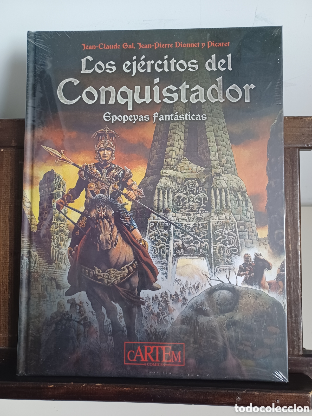 C&oacute;mics: Los ej&eacute;rcitos del conquistador. Epopeya fant&aacute;sticas/ Cartem/ NUEVO PRECINTADO