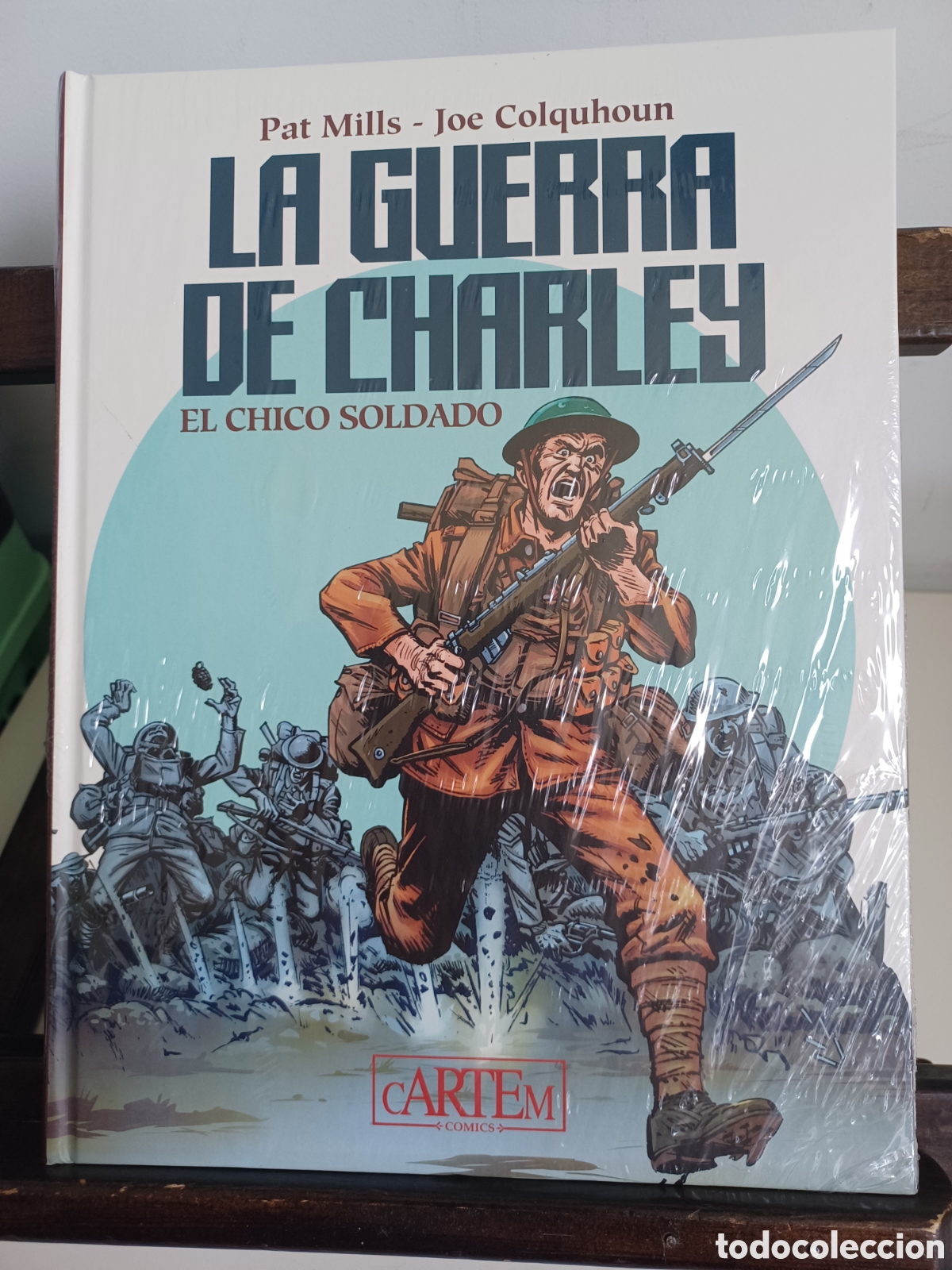 C&oacute;mics: La guerra de Charley. El chico soldado. Colecci&oacute;n definitiva/ Cartem/ NUEVO PRECINTADO