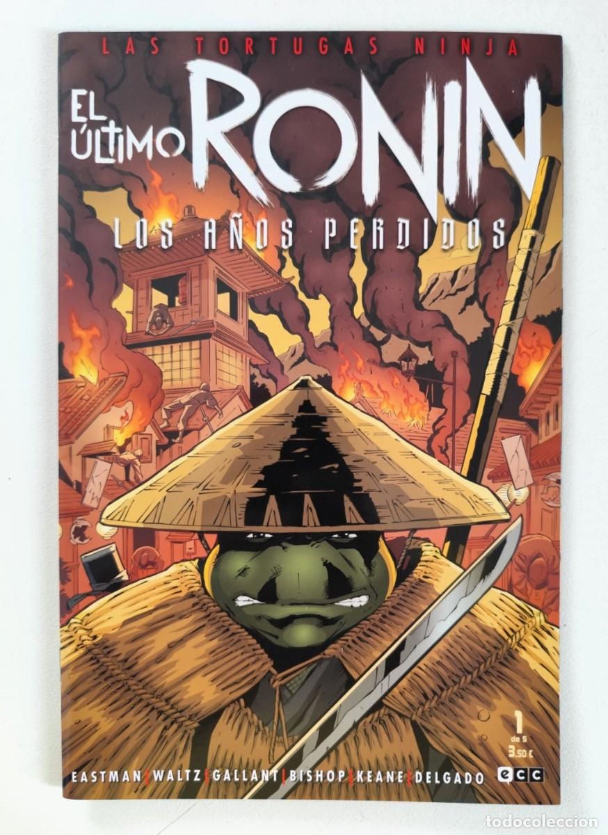 C&oacute;mics: Las Tortugas Ninja: El &uacute;ltimo Ronin | Los a&ntilde;os perdidos #1 (Kevin Eastman) ~ IDW/ECC (2023) *DESCATA