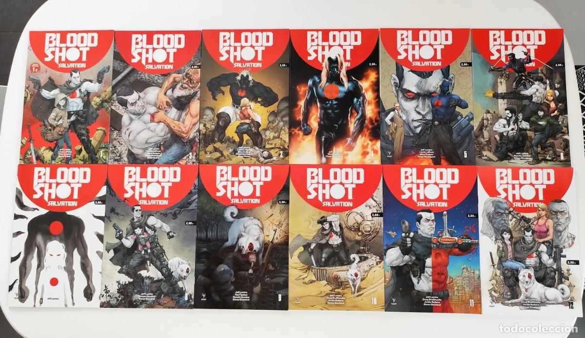 C&oacute;mics: BLOODSHOT SALVATION (Jeff Lemire, Lewis Larosa, Mico Suaya) COMPLETA 12 N&ordm;s ~ VALIANT/ MEDUSA (2018)