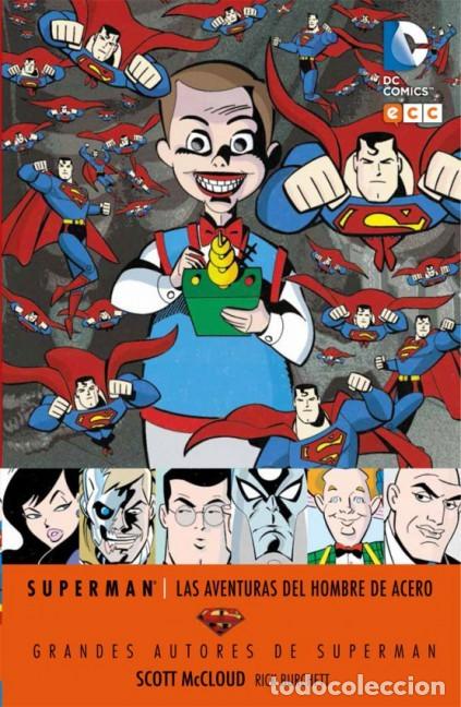 C&oacute;mics: GRANDES AUTORES DE SUPERMAN SCOTT MCCLOUD 2 LAS AVENTURAS DEL HOMBRE DE ACERO - ECC - OFM15