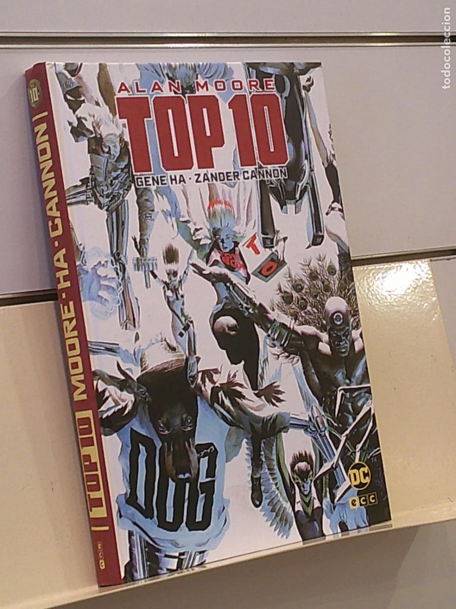 C&oacute;mics: TOP 10 ALAN MOORE TOMO TAPA DURA 352 PAGINAS DC - ECC