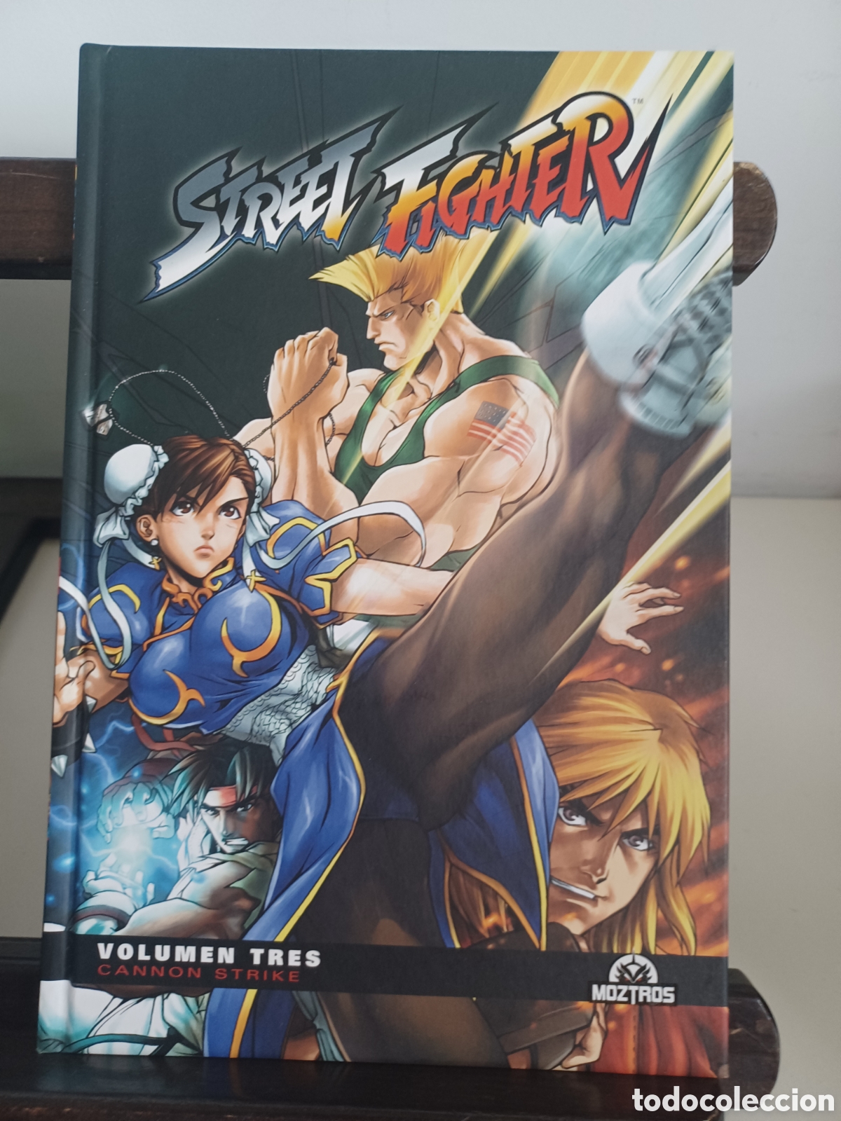 C&oacute;mics: Street Fighter. Volumen 3 Cannon Strike/ Moztros/ NUEVO A ESTRENAR