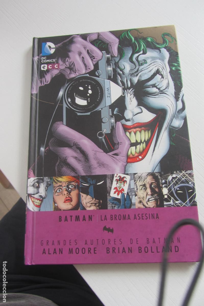 C&oacute;mics: GRANDES AUTORES DE BATMAN: ALAN MOORE Y BRIAN BOLLAND- LA BROMA ASESINA ECC arx168
