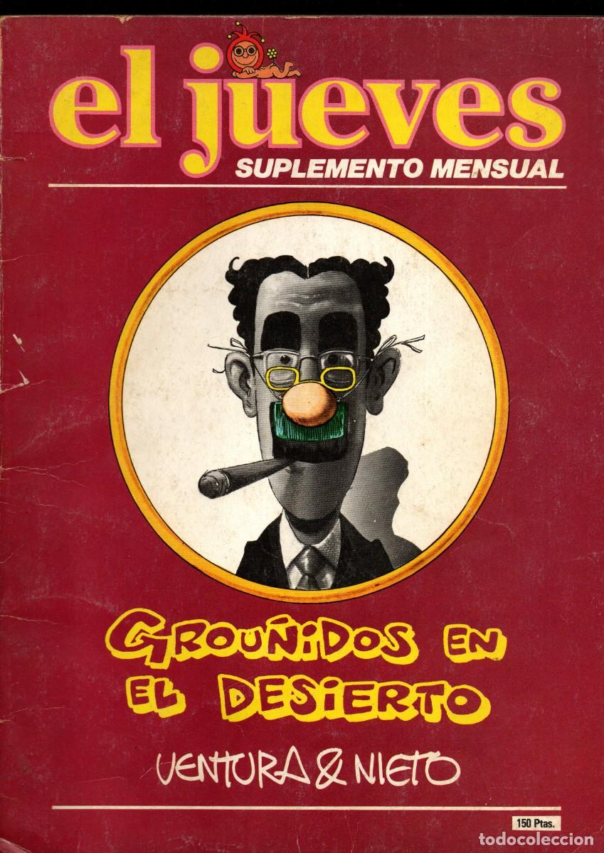 C&oacute;mics: EL JUEVES. GROU&Ntilde;IDOS EN EL DESIERTO &middot; SUPLEMENTO MENSUAL