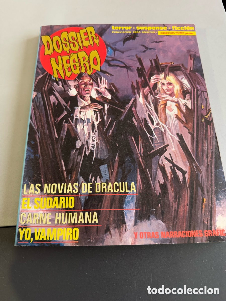 C&oacute;mics: DOSSIER NEGRO. EXTRA 10. N 196-199