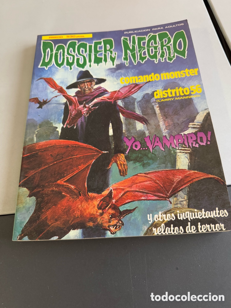 C&oacute;mics: DOSSIER NEGRO. EXTRA 7. N 194-187