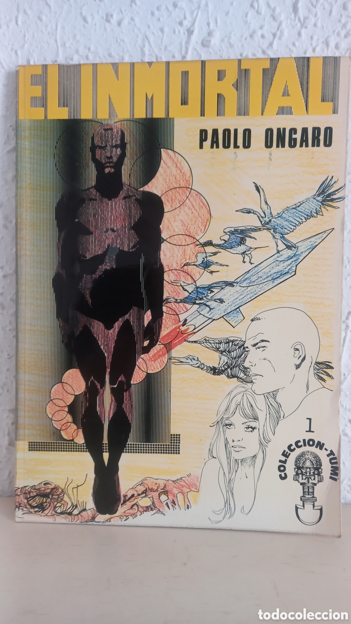 C&oacute;mics: Comic El Inmortal. Paolo Ongaro. Tapa blanda. A&ntilde;o 1980