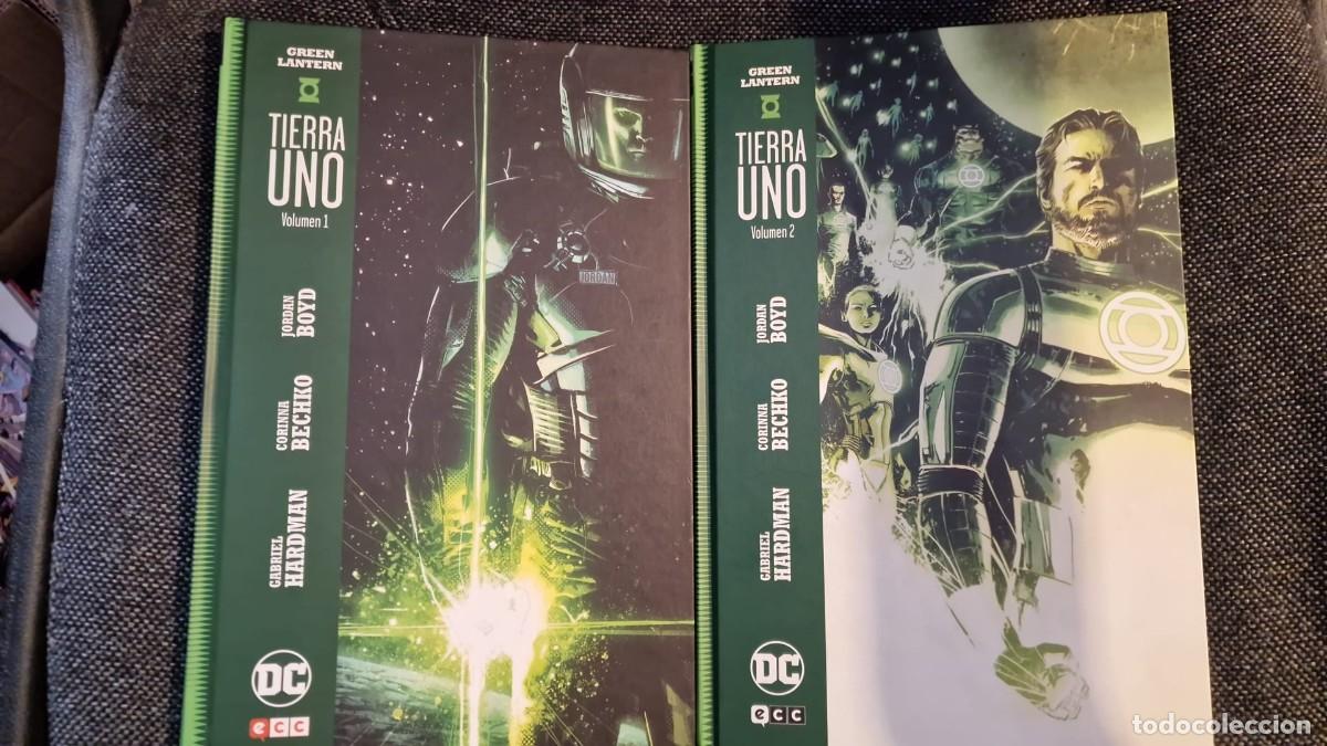 C&oacute;mics: GREEN LANTERN: TIERRA UNO (OBRA COMPLETA 2 TOMOS) - ECC