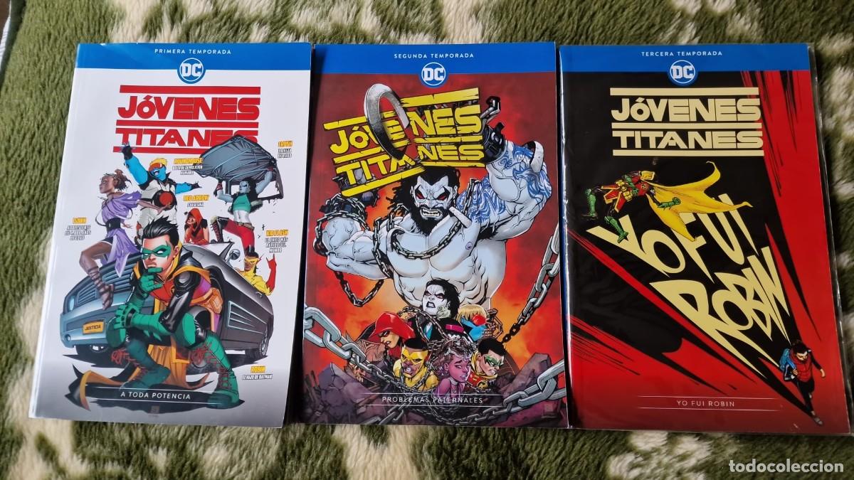 C&oacute;mics: JOVENES TITANES (OBRA COMPLETA 3 TEMPORADAS) - ECC - Foto 1