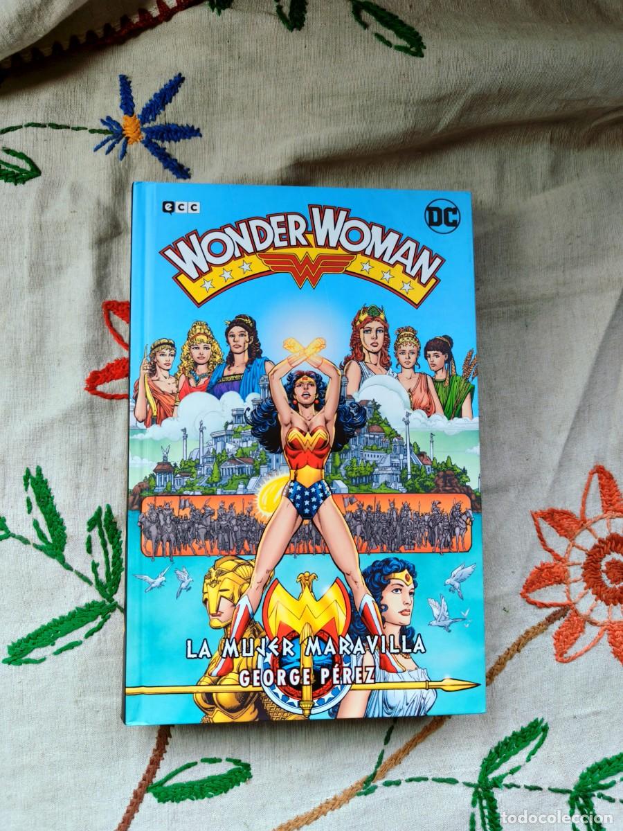 C&oacute;mics: Wonder Woman Mujer Maravilla. George Perez. ECC - Foto 1
