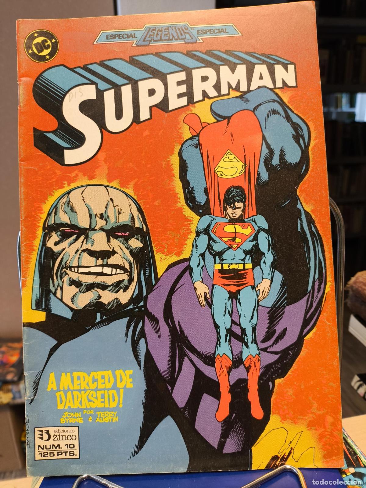 C&oacute;mics: DC Superman N&ordm; 10 - A MERCED DE DARKSEID - ZINCO - Vv.aa.