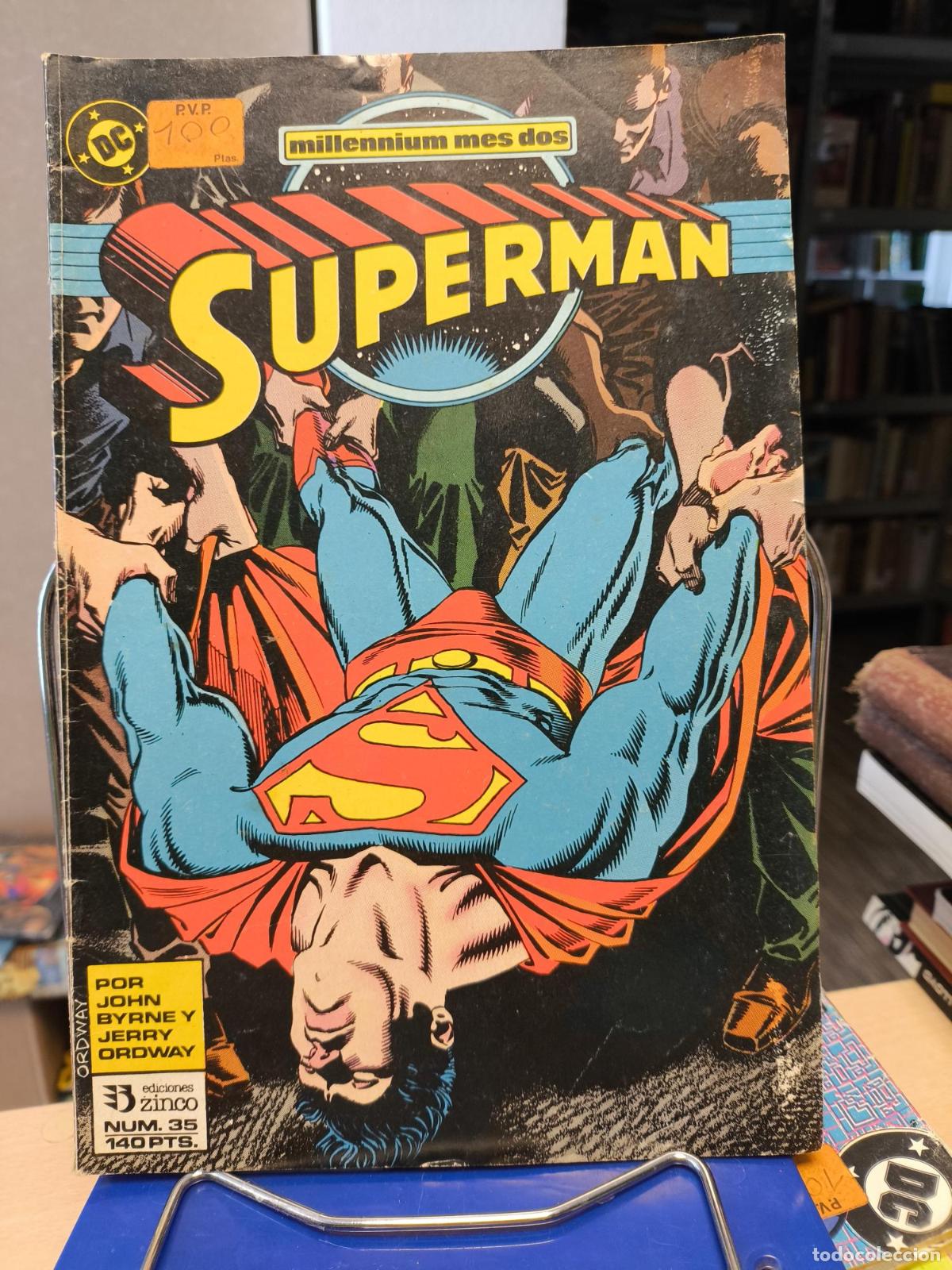 C&oacute;mics: DC SUPERMAN N&ordm; 35 - MILLENNIUM MES DOS - ZINCO - Vv.aa.