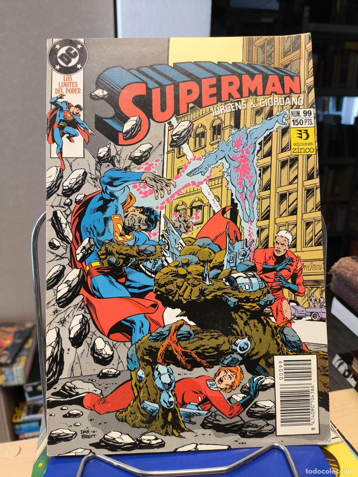 C&oacute;mics: DC SUPERMAN N&ordm; 99 - LOS LIMITES DESL PODER - ZINCO - Vvaa