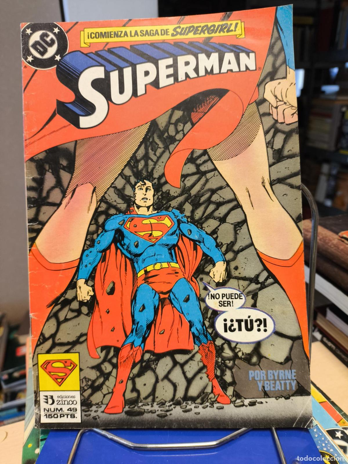 C&oacute;mics: DC SUPERMAN N&ordm; 49 - COMIENZA LA SAGA DE SUPERGIRL - ZINCO - Vv.aa.