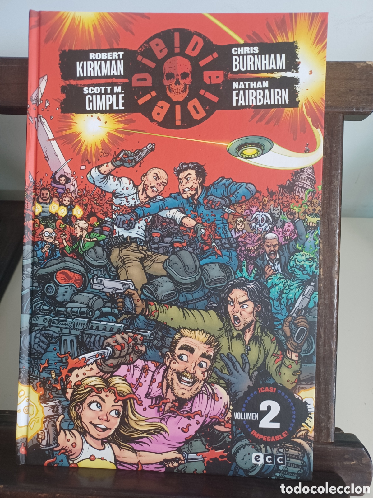 C&oacute;mics: Die! Die! Die! Volumen 2/ Robert Kirkman/ DC ECC/ Descatalogado/ NUEVO A ESTRENAR