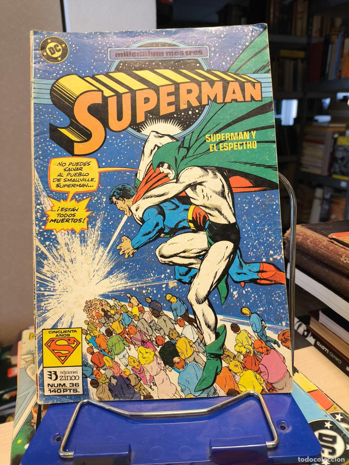 C&oacute;mics: DC SUPERMAN N&ordm; 36 - MILLENNIUM MES TRES - ZINCO - Vv.aa.