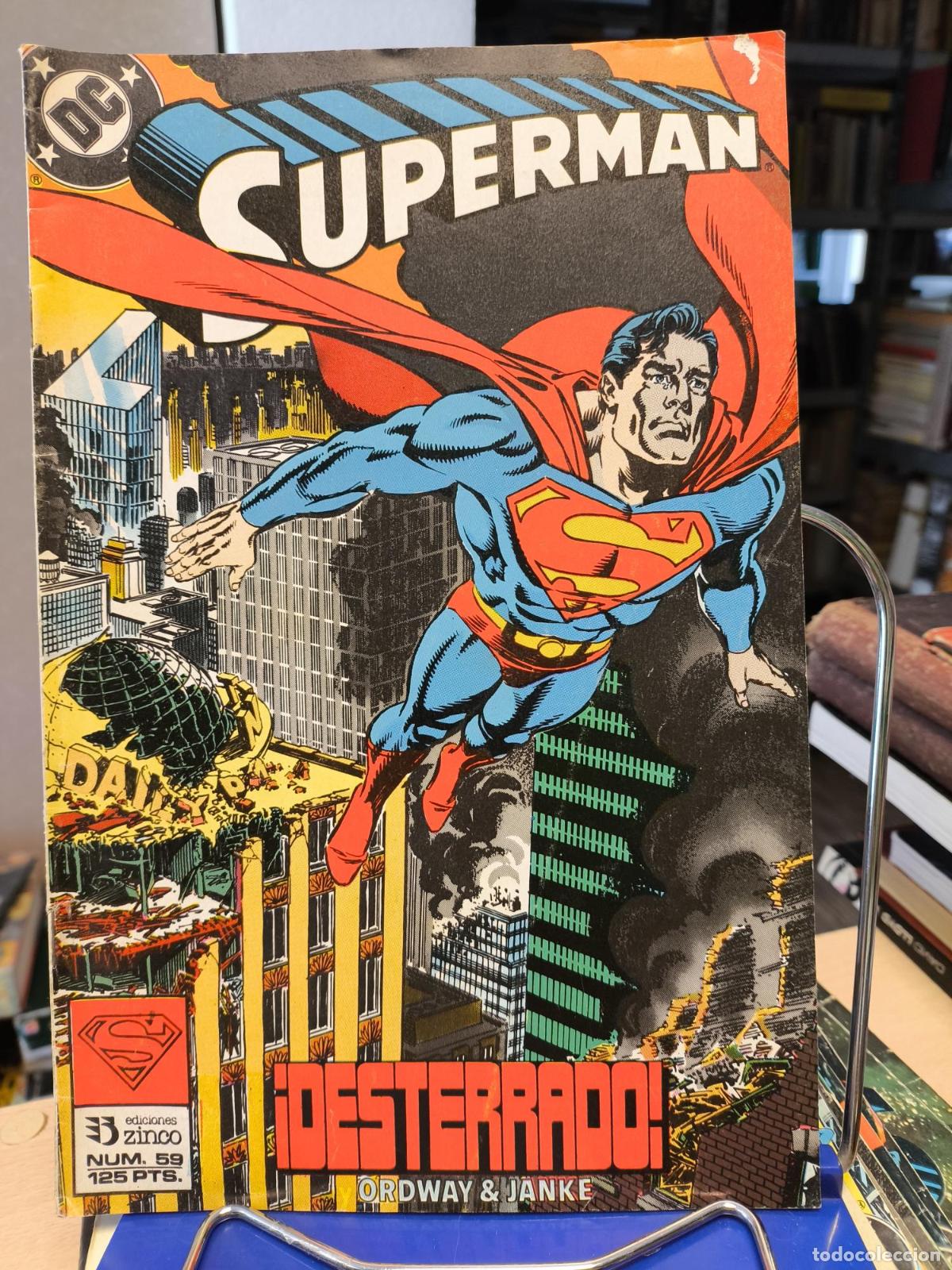 C&oacute;mics: DC SUPERMAN N&ordm; 59 - DESTERRADO - ZINCO - Vvaa