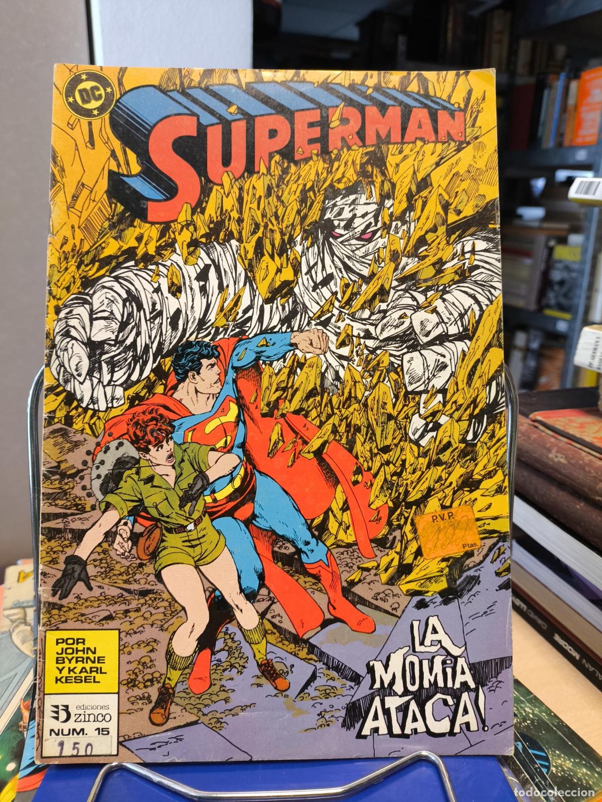 C&oacute;mics: DC SUPERMAN N&ordm; 15 - LA MOMIA ATACA - ZINCO - Vv.aa. - Foto 1