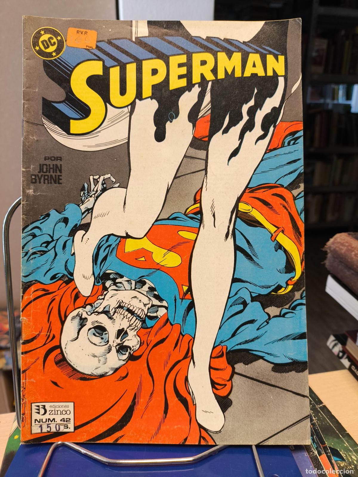 C&oacute;mics: DC SUPERMAN N&ordm; 42 - GRITOS EN LA NOCHE - ZINCO - Vvaa