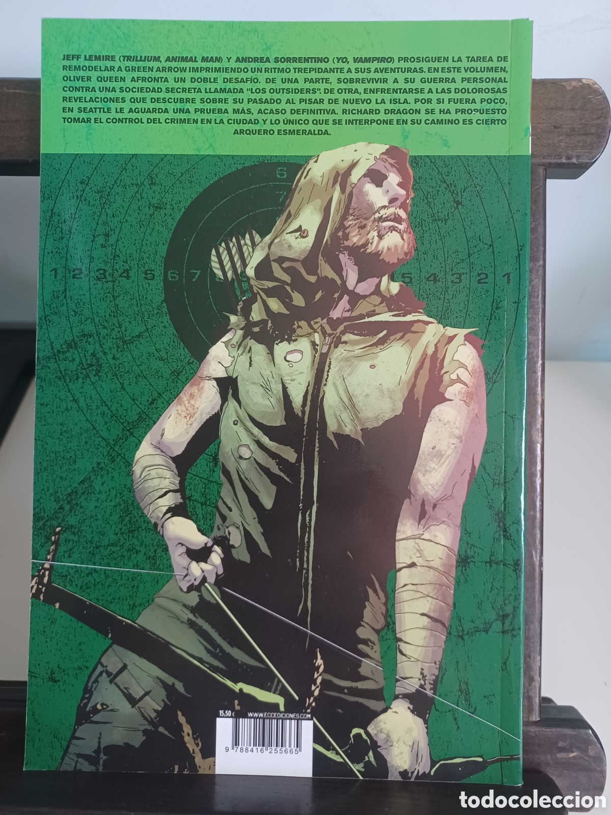C&oacute;mics: Green Arrow. La guerra de los outsiders/ DC ECC/ NUEVO A ESTRENAR - Foto 2