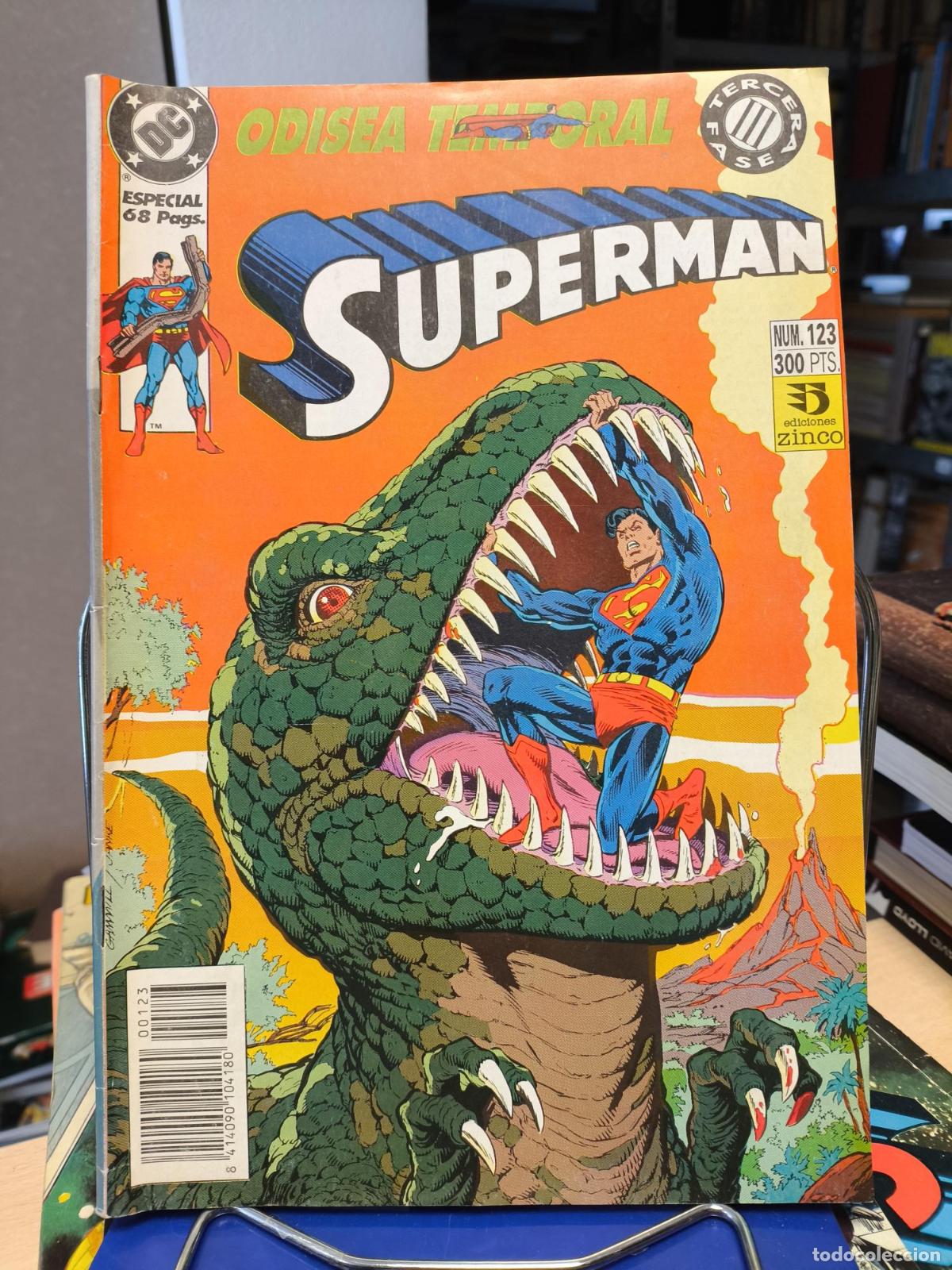 C&oacute;mics: DC SUPERMAN N&ordm; 123 - ODISEA TEMPORAL - ZINCO - Vv.aa.