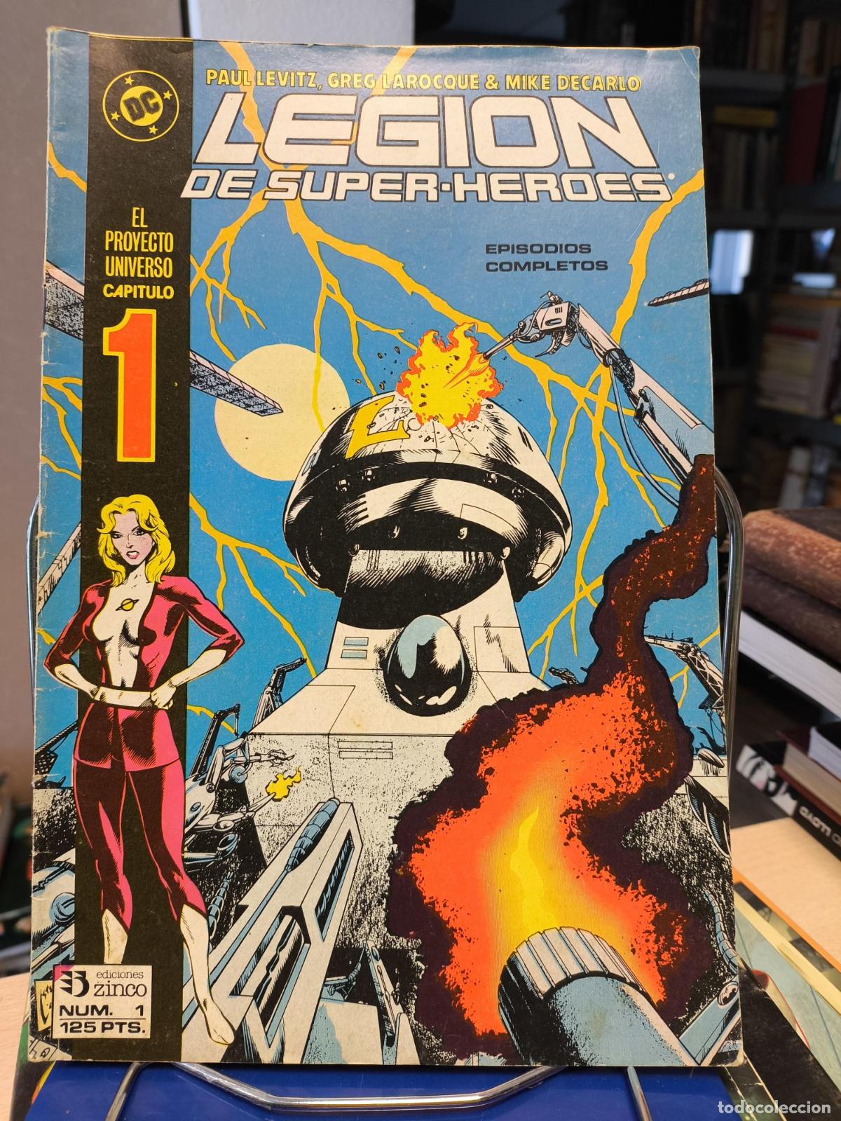 C&oacute;mics: DC LEGION DE SUPER-HEROES 1 - EL PROYECTO UNIVERSO -ZINCO - Vvaa