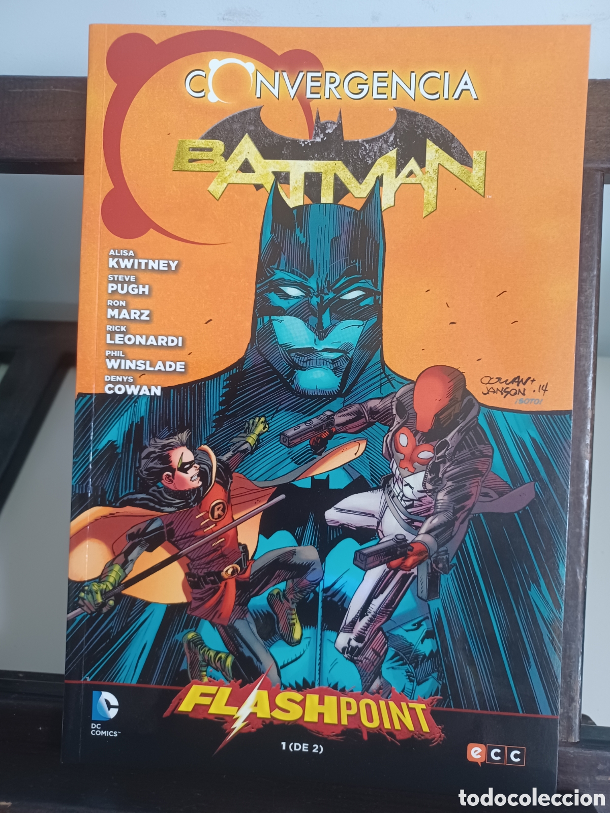 C&oacute;mics: Batman converge en Flashpoint. Convergencia/ DC ECC/ Descatalogado/ NUEVO A ESTRENAR