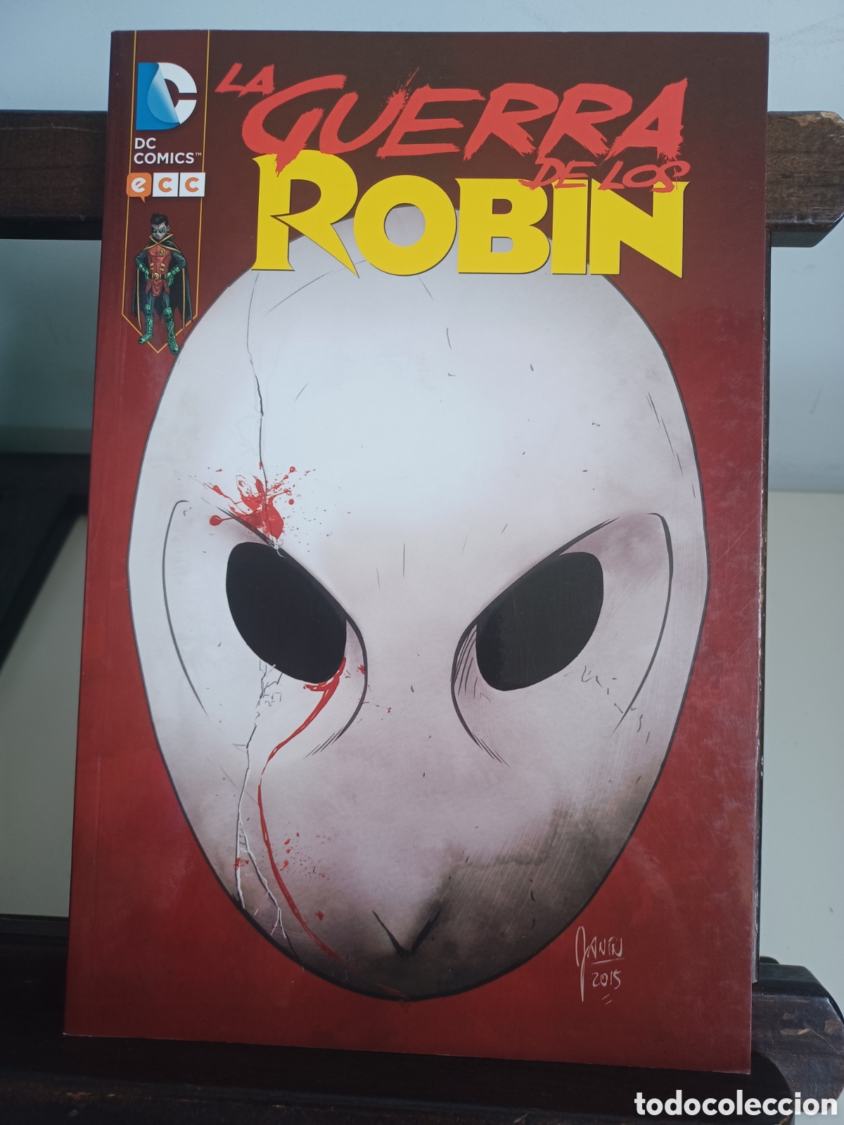 C&oacute;mics: La guerra de los Robin/ DC ECC/ Descatalogado/ NUEVO A ESTRENAR