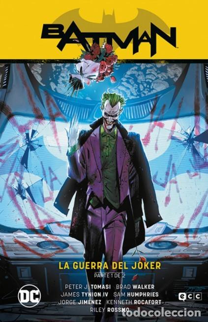 C&oacute;mics: BATMAN LA GUERRA DEL JOKER PARTE 1 ESTADO DE MIEDO PARTE 2 - ECC - CARTONE - IMPECABLE - MTFA