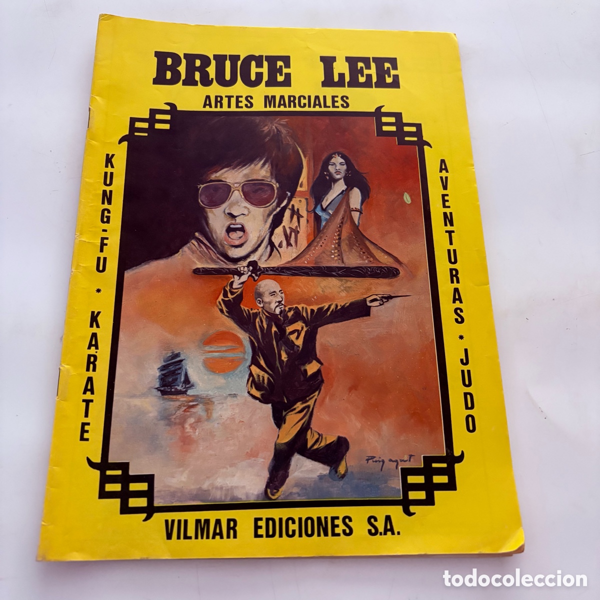 C&oacute;mics: tebeo comic BRUCE LEE ARTES MARCIALES VILMAR EDICIONES N&ordm; 35