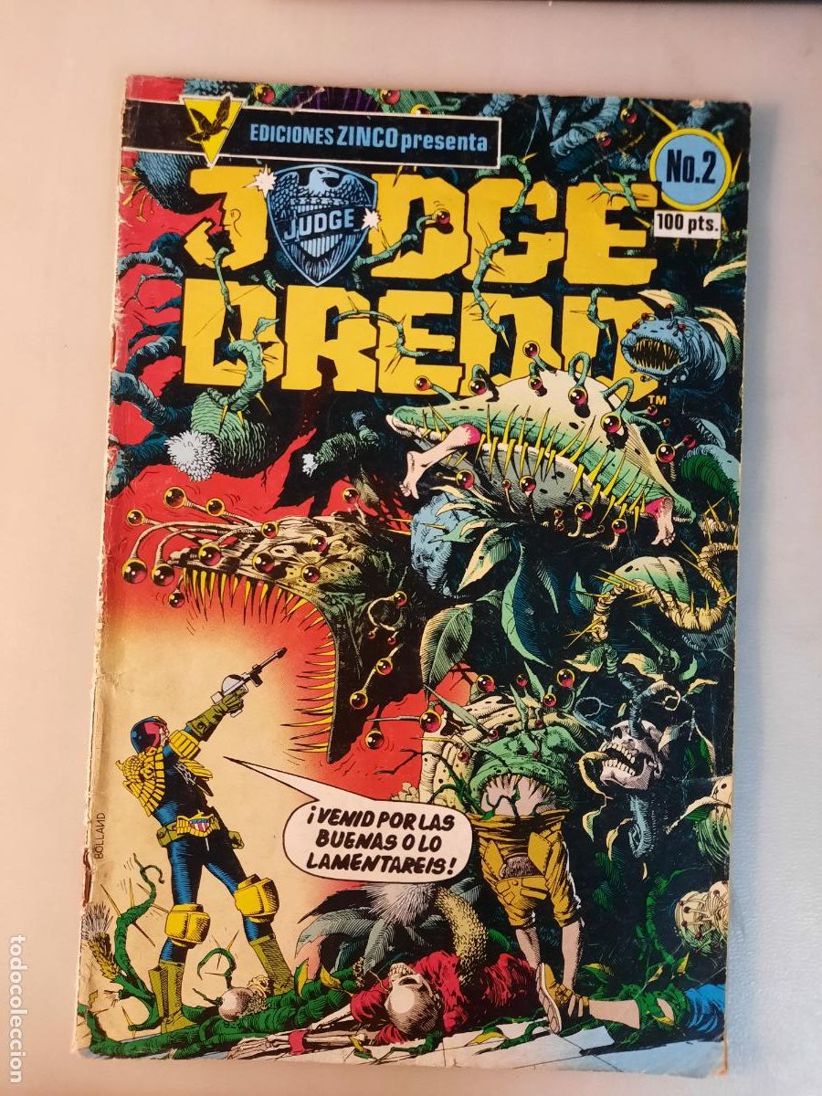 C&oacute;mics: JUDGE DREDD N&ordm; 2 - ED. ZINCO
