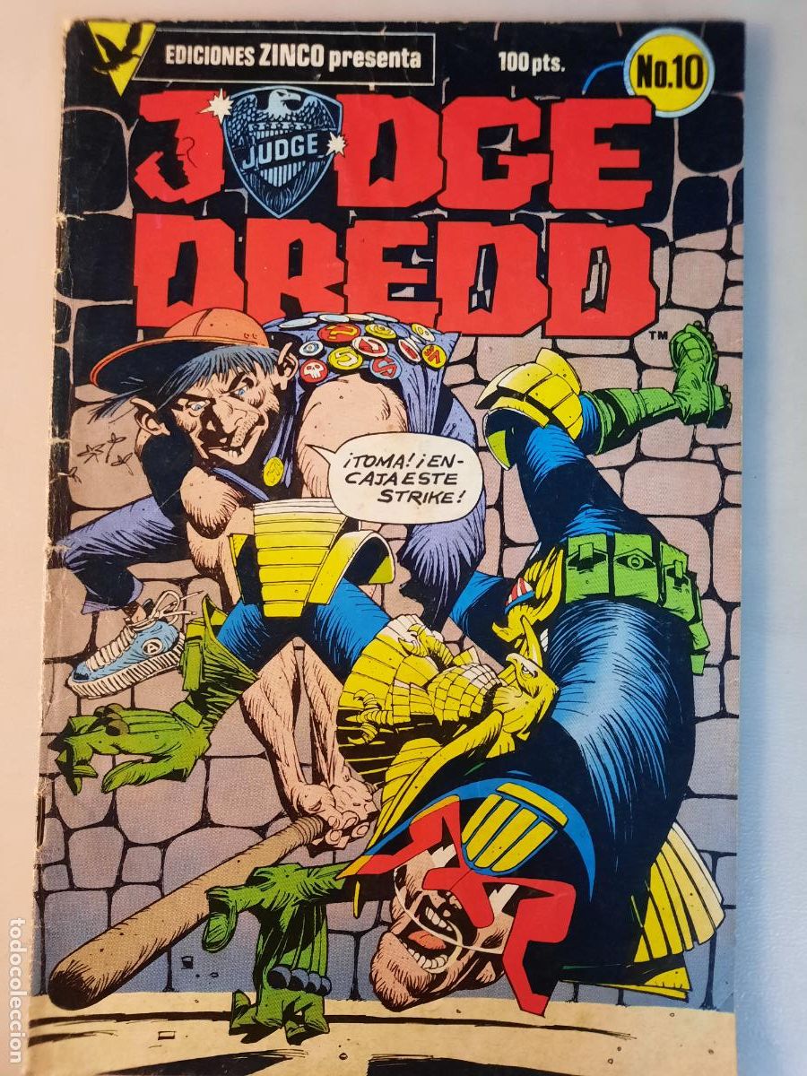 C&oacute;mics: JUDGE DREDD N&ordm; 10 - ED. ZINCO