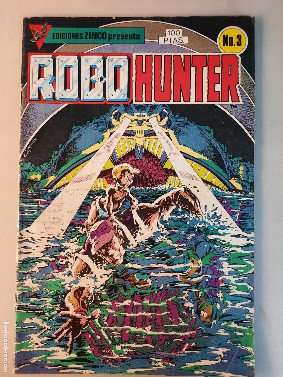 C&oacute;mics: ROBOHUNTER N&ordm; 3 - ED. ZINCO