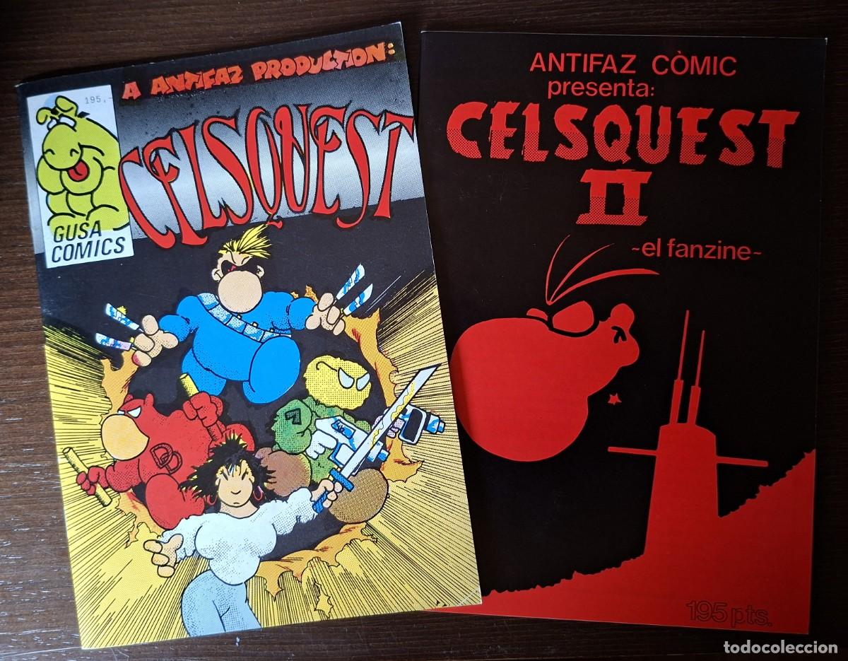 C&oacute;mics: Celsquest - 1 y 2 - Fanzine -